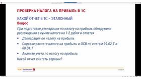 Как проверить декларацию по налогу на прибыль в Зара