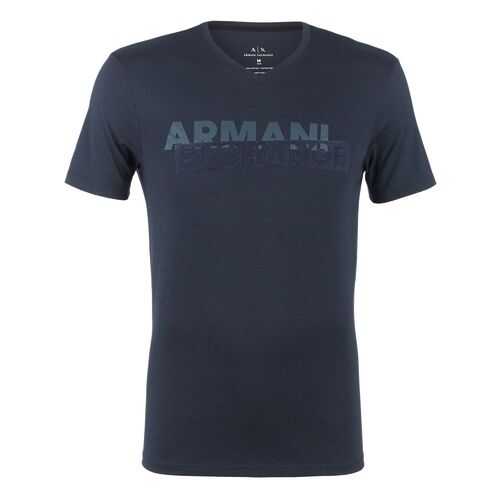 Футболка мужская Armani Exchange 3HZTBF ZJA5Z синяя L в Зара