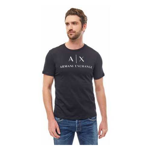 Футболка мужская Armani Exchange 8NZTCJ Z8H4Z черная XL в Зара