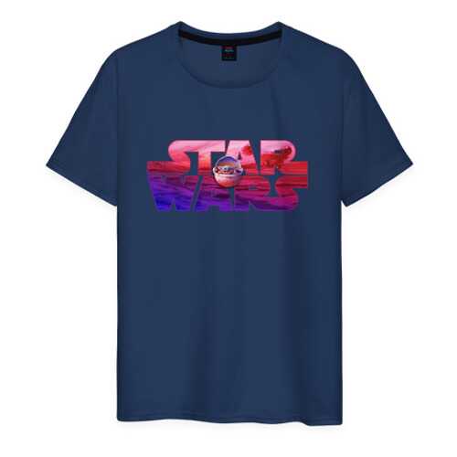 Футболка мужская ВсеМайки 2147265 синяя XS в Зара