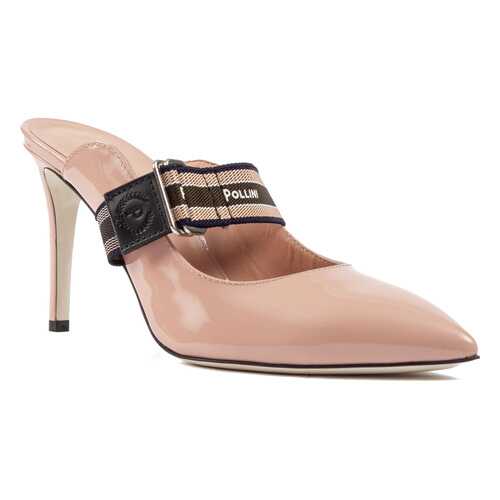 Мюли женские Pollini SA10408COATC0608 розовые 36.5 RU в Зара