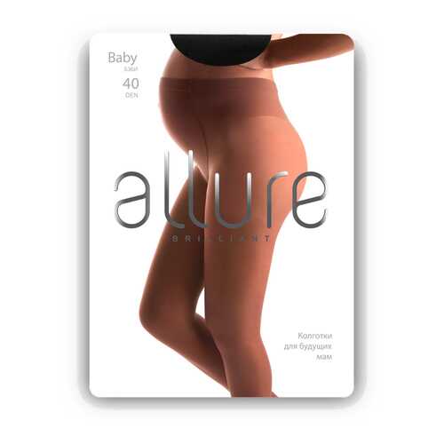 Колготки женские ALLURE ALL BABY 40 черные 5 (XL) в Зара