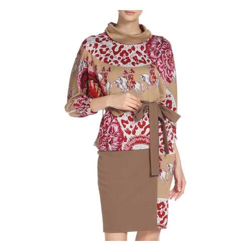 Костюм женский Adzhedo 8443 бежевый 2XL в Зара